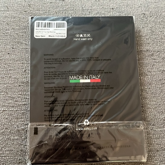 sofsy Fishnet Stockings for Women Lingerie [Made in Italy] XS-S Fishnet Lace - Picture 3 of 3